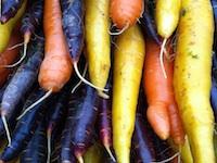 colored carrots