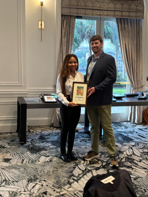 Award at the Southeast Fruit and Vegetable Conference