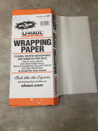 uhaul paper